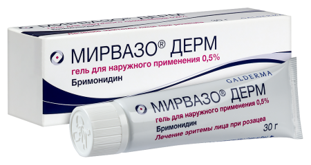 МИРВАЗО ДЕРМ гель 0,5% 30г
