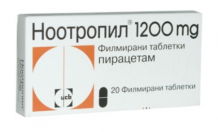НООТРОПИЛ таб 1200мг N20