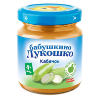 БАБУШКИНО ЛУКОШКО ПЮРЕ Кабачки 100г