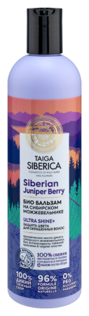 НАТУРА СИБЕРИКА DOCTOR TAIGA Бальзам Био Защита цвета для окрашенных волос 400мл