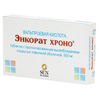 ЭНКОРАТ ХРОНО таб 500мг N30