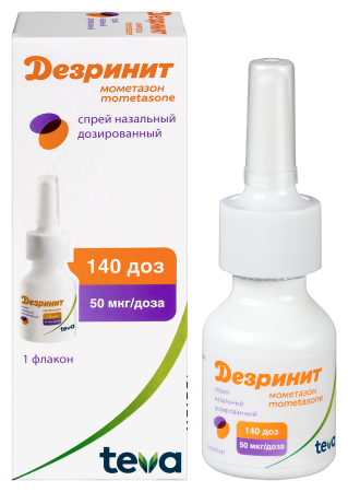 ДЕЗРИНИТ спрей наз 50мкг/доза 140доз 18г #