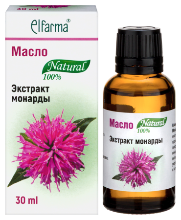ELFARMA Масло косметическое экстракт Монарда 30мл Эльфарма