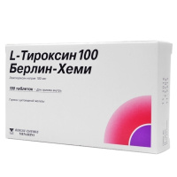 L-Тироксин 100 Берлин-Хеми таб. 100мкг №100