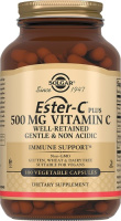 СОЛГАР ЭСТЕР-С ПЛЮС ВИТАМИН С капс 500мг №100