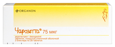 ЧАРОЗЕТТА таб 75мкг N84