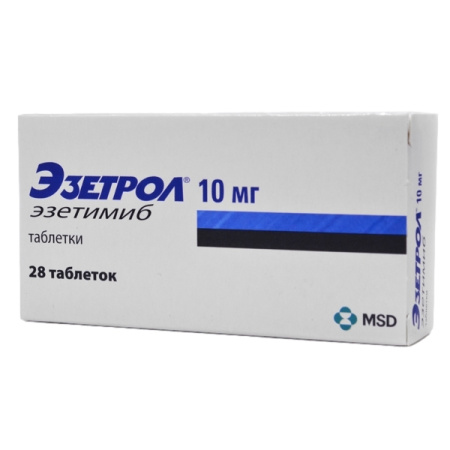 ЭЗЕТРОЛ таб 10мг N28 #
