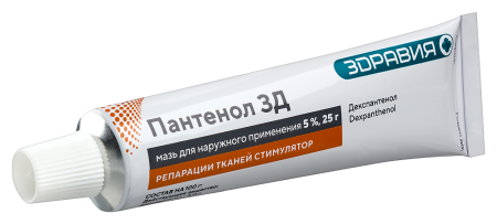 ПАНТЕНОЛ ZD мазь 5% 25мл