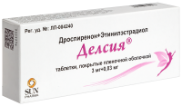 ДЕЛСИЯ таб 3мг + 0,03мг №63
