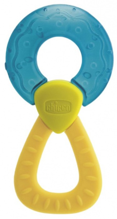 ЧИККО Прорезыватель Fresh Relax Кольцо Голубое (4+)