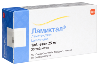 ЛАМИКТАЛ 25 МГ N30 ТАБЛ