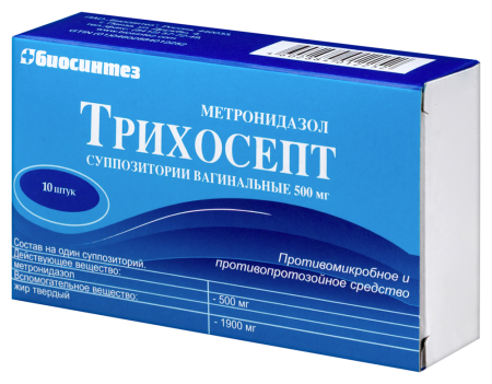 ТРИХОСЕПТ 500 МГ N10 СУПП ВАГ