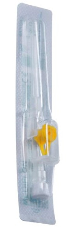 КАТЕТЕР в/в MEDIFLON с инжекторным клапаном и фиксаторами размер 24G N100