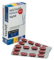 МАГНИЙ МЫШЦЫНОРМ VIAVIT таб п о 550мг №30