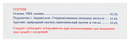 ПЛАСТЫРЬ НИМПЛАСТ бакт 19х72мм N100