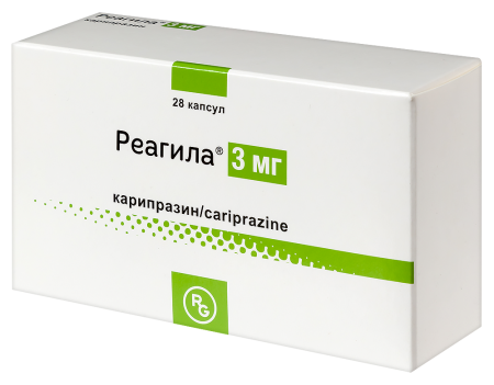 РЕАГИЛА капс 3мг №28