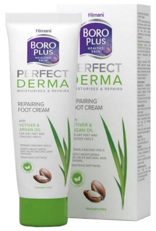 БОРО ПЛЮС PERFECT DERMA Крем для ног Интенсивное восстановление 75мл