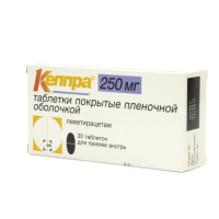 Кеппра таб. п/п/о 250мг №30