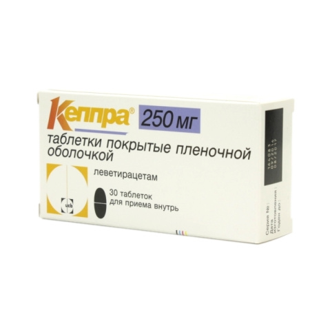Кеппра таб. п/п/о 250мг №30