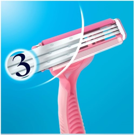 ЖИЛЛЕТТ Станок VENUS Simply 3 однораз (женский) №4