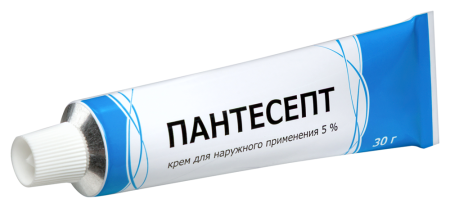 ПАНТЕСЕПТ крем 5% 30г