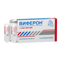 Виферон супп. рект. 3млн.МЕ N10