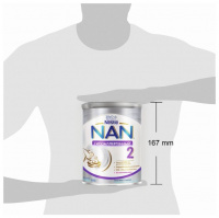 НЕСТЛЕ НАН ПРЕМИУМ-2 Optipro-Ha Гиппоаллергенный сух мол смесь 800г