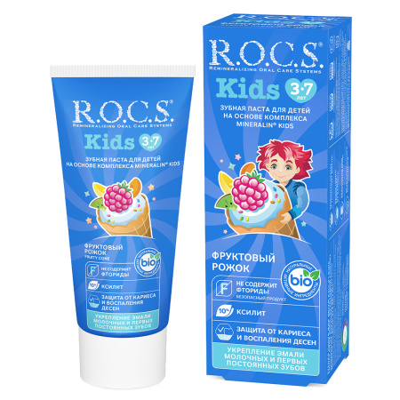 РОКС з/п КИДС Фруктовый рожок 45г