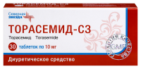 Торасемид-СЗ табл 10 мг х30 ^