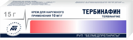 ТЕРБИНАФИН крем 1% 15г  Белмедпрепараты