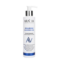 ARAVIA LABORATORIES Гель для умывания с гиалуроновой кислотой hyaluronic cleansing gel 200мл
