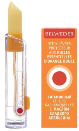 БЕЛЬВЕДЕР помада Витаминная (апельсин) 4г