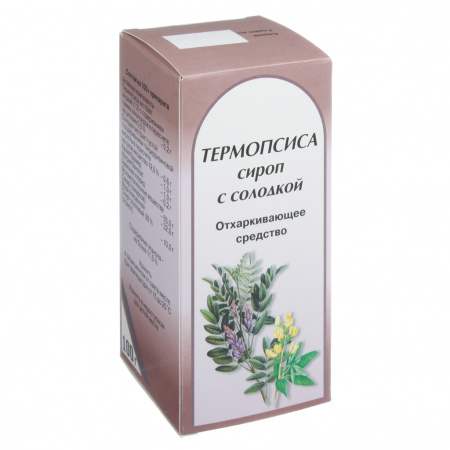 ТЕРМОПСИС/СОЛОДКА сироп 100г  Вифитех