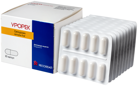УРОРЕК капс 8мг №90 #^^