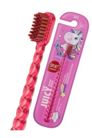 СПЛАТ JUICY LAB МАГИЯ ЕДИНОРОГА зубная щетка детская с ионами серебра clear прозрачная