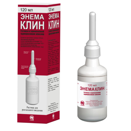 ЭНЕМА КЛИН раствор-клизма 120мл