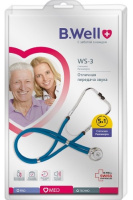 СТЕТОСКОП B.WELL WS-3 раппопорт (синий)