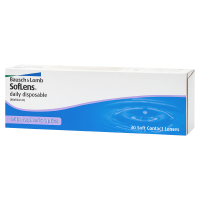 BAUSCH+ LOMB SOFLENS DAILY DISPOSABLE ОДНОДНЕВНЫЕ КОНТАКТНЫЕ ЛИНЗЫ /-1,00/ N30
