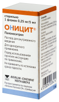 ОНИЦИТ р-р/инек 0,25мг/5мл 5мл №1