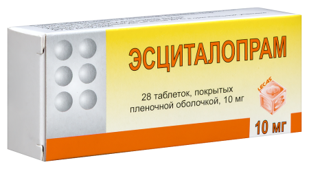 ЭСЦИТАЛОПРАМ таб 10мг N28  БФЗ