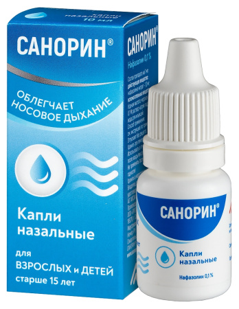 САНОРИН капли 0,1% 10мл #^^