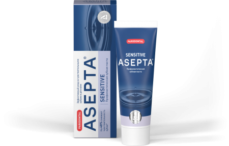 АСЕПТА З/п Сенсетив 75мл #^^