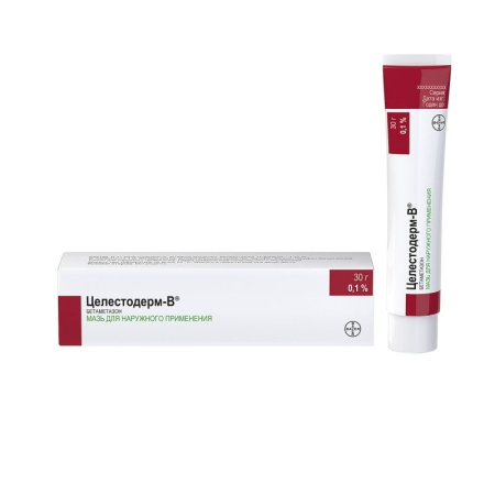 ЦЕЛЕСТОДЕРМ-В мазь 30г