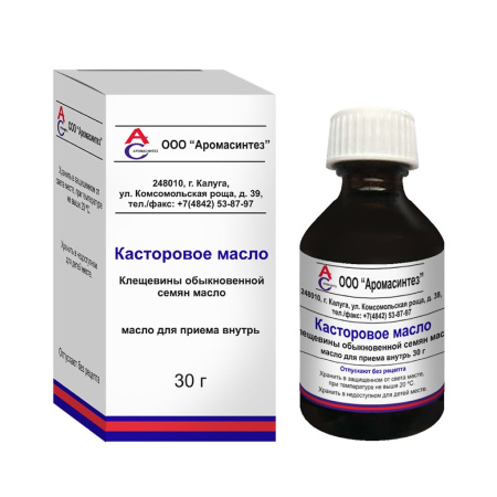 КАСТОРОВОЕ масло 30мл  Аромасинтез