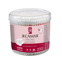 Я САМАЯ Ватные палочки N200 (стакан)