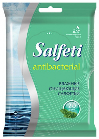 САЛФЕТКИ влаж SALFETI N20 Antibacterial