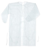 ХАЛАТ НЬЮФАРМ Одноразовый нетканный стерильный р 52-54 пл.25 №1