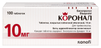 КОРОНАЛ таб 10мг N100