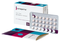 ЭСТЕРЕТТА таб. п/п/о 3мг+15мг №28