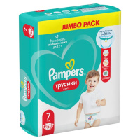 PAMPERS ПОДГУЗНИКИ-ТРУСИКИ PANTS ДЛЯ МАЛЬЧИКОВ И ДЕВОЧЕК РАЗМЕР 7 N34